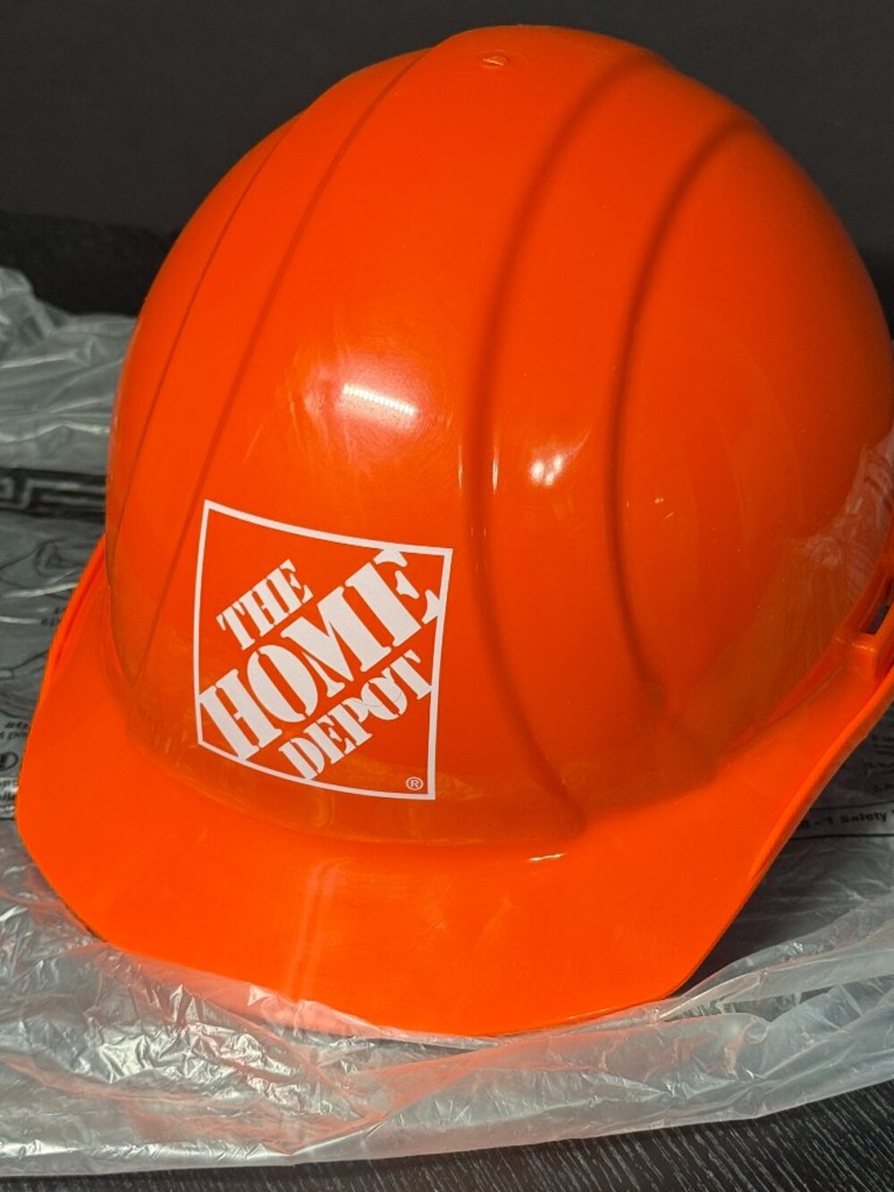 THE HOME DEPOT HARD HAT - ERB Independence Orange - Certified Model - USA Made #